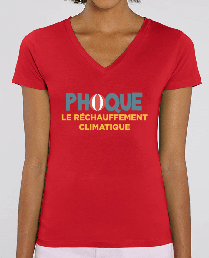 Tee-shirt femme Phoque le réchauffement climatique Par  tunetoo