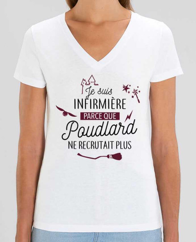 Tee-shirt femme Infirmière / Poudlard Par  La boutique de Laura
