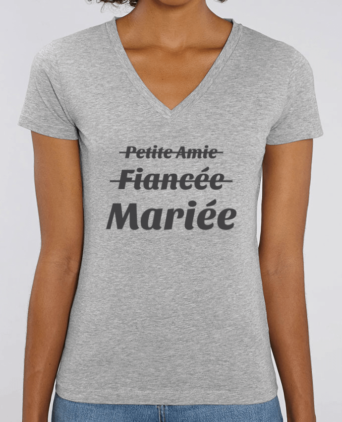 Tee-shirt femme Mariée - EVJF Par  tunetoo