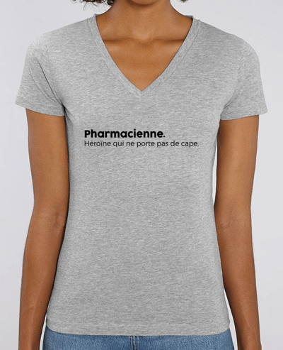 Tee-shirt femme Pharmacienne définition Par  tunetoo