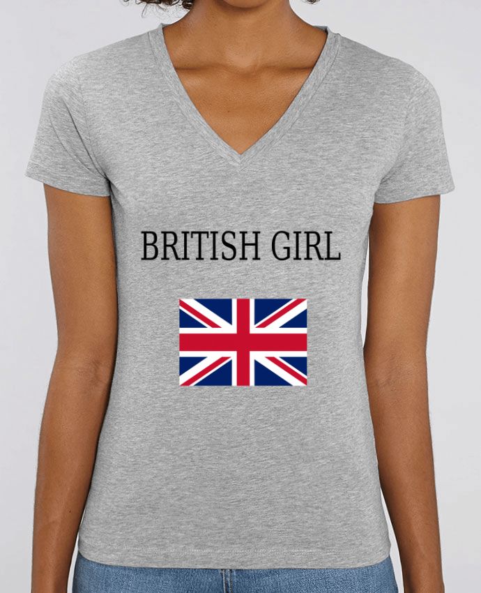 Tee-shirt femme BRITISH GIRL Par  Dott