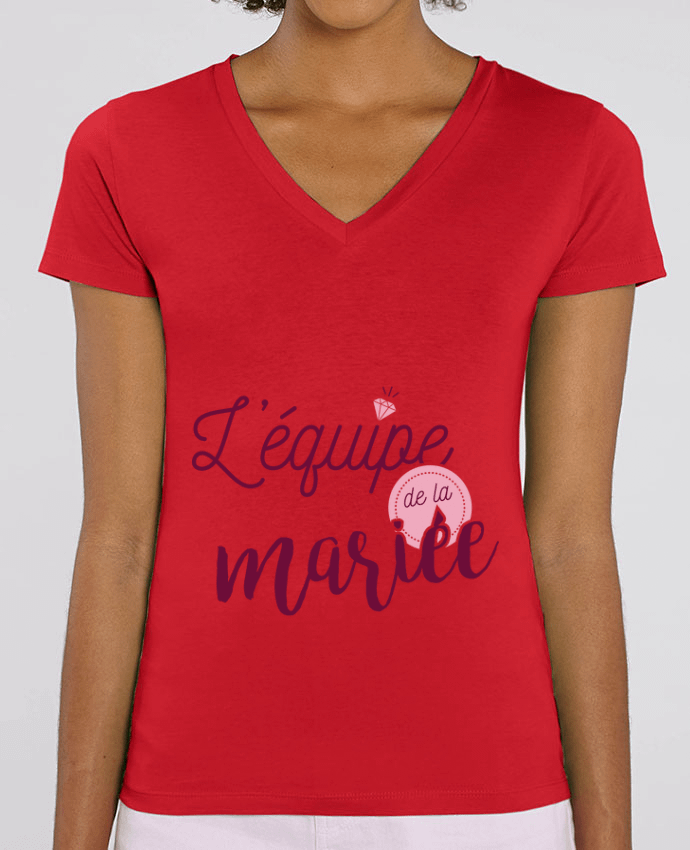 Tee-shirt femme L'équipe de la mariée Par  PTIT MYTHO