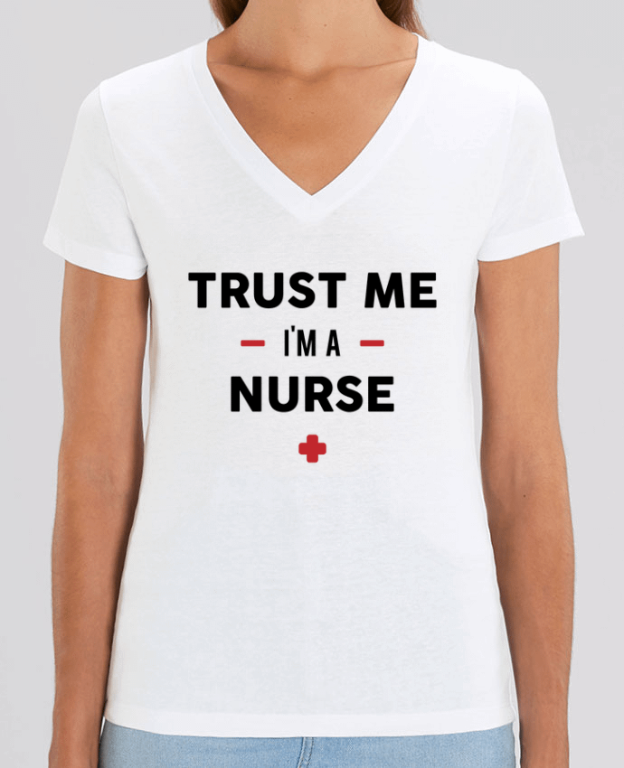 Tee-shirt femme Trust me I'm a nurse Par  tunetoo