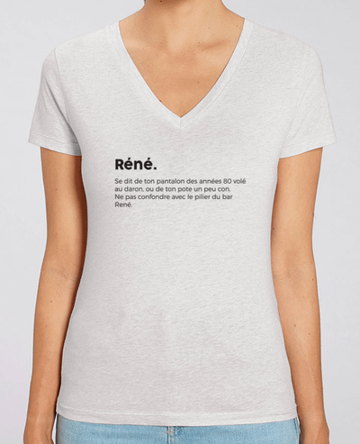 Tee-shirt femme Réné - définition Par  tunetoo