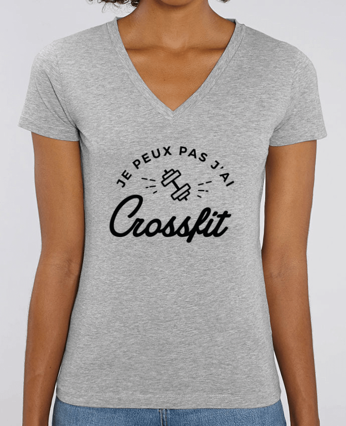 Tee-shirt femme Je peux pas j'ai Crossfit Par  Nana