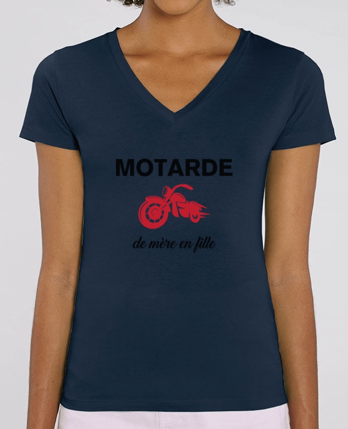 Tee-shirt femme Motarde de mère en fille Par  tunetoo