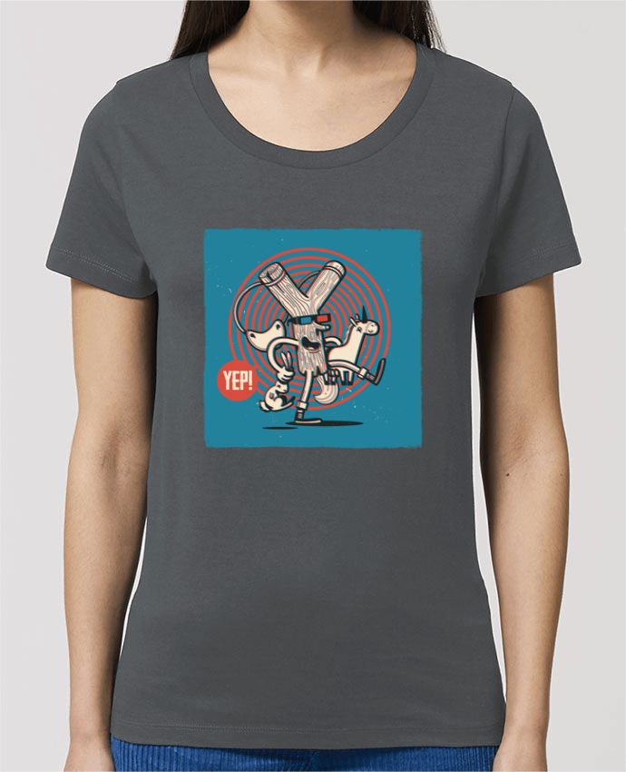 Essential women\'s t-shirt Stella Jazzer YEP! Lance Pierre 3D by YEP!