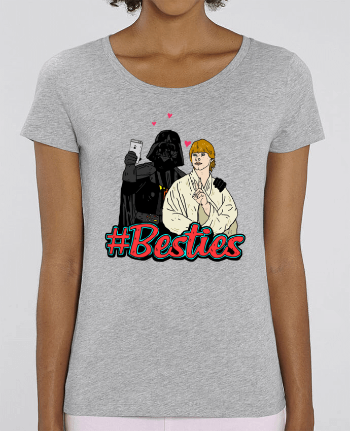 T-shirt Femme #Besties Star Wars par Nick cocozza