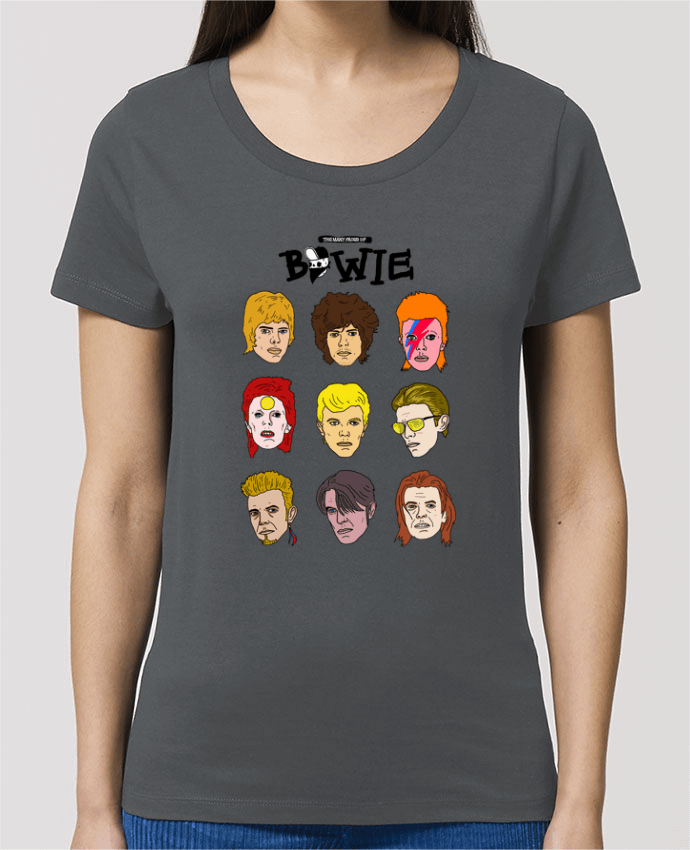 T-shirt Femme Bowie par Nick cocozza