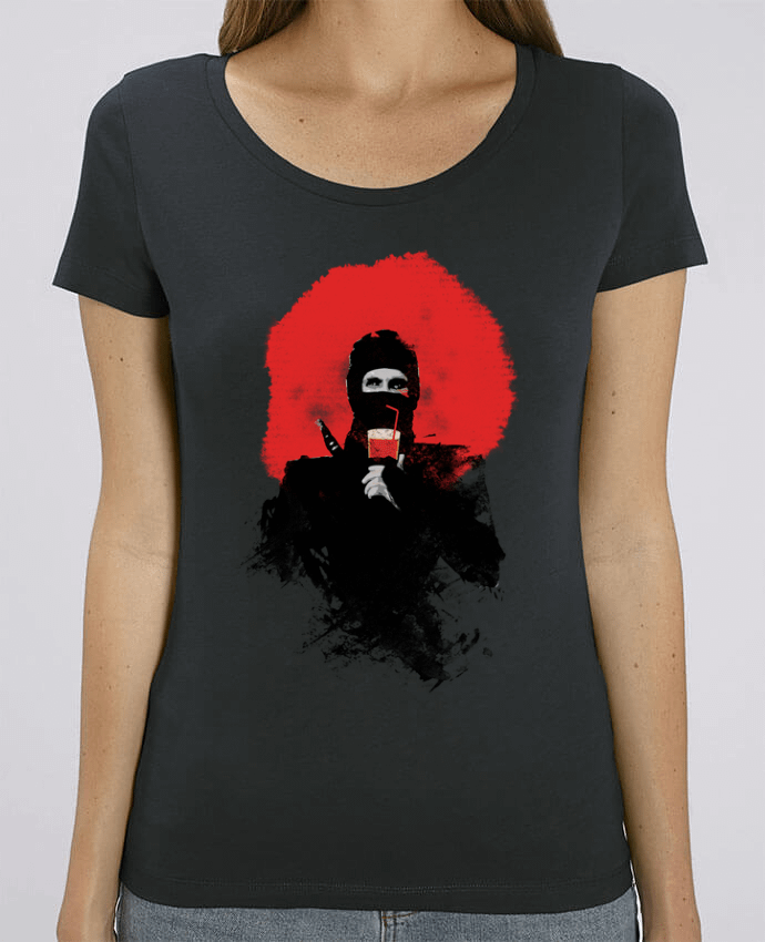 Essential women\'s t-shirt Stella Jazzer American ninja by robertfarkas