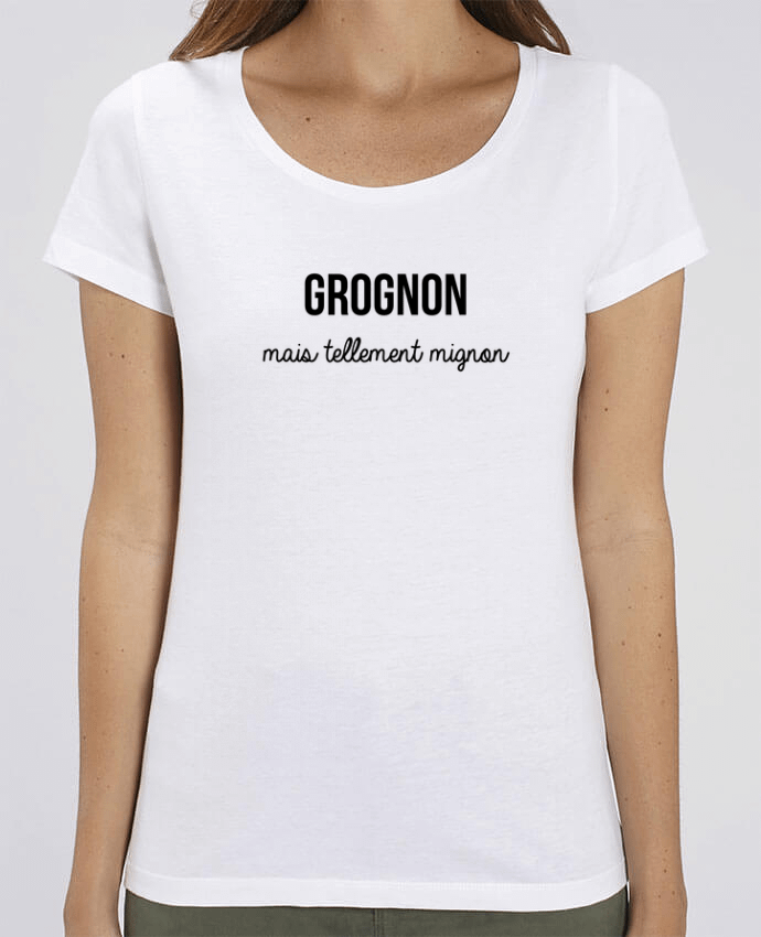 T-shirt Femme Grognon par tunetoo