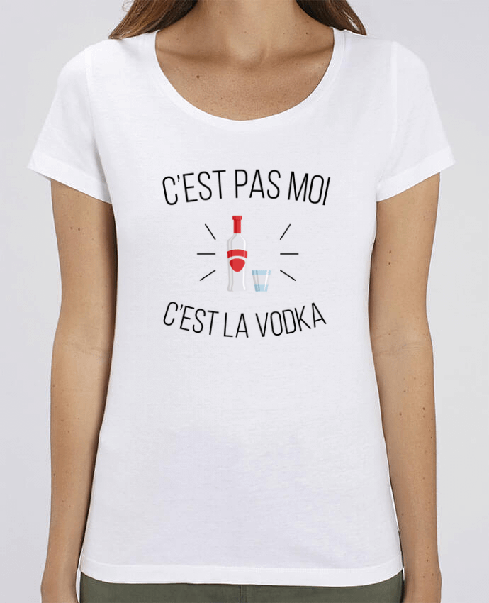 Camiseta Essential pora ella Stella Jazzer C'est la vodka por tunetoo