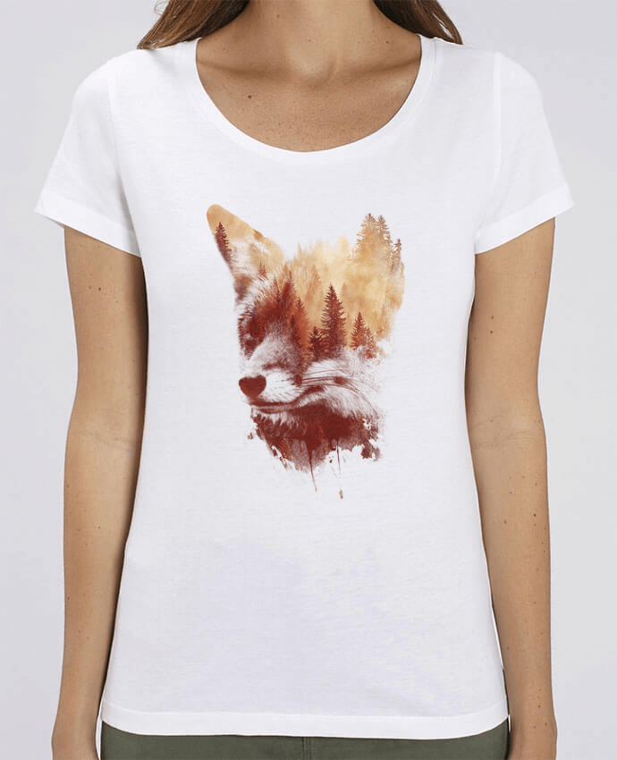 Essential women\'s t-shirt Stella Jazzer Blind fox by robertfarkas