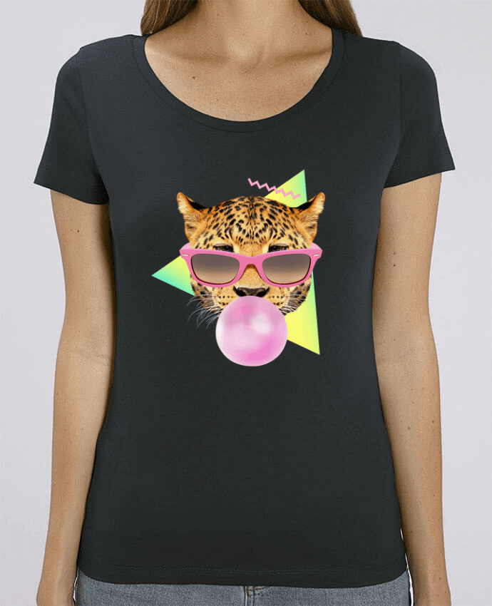 Essential women\'s t-shirt Stella Jazzer Bubble gum leo by robertfarkas