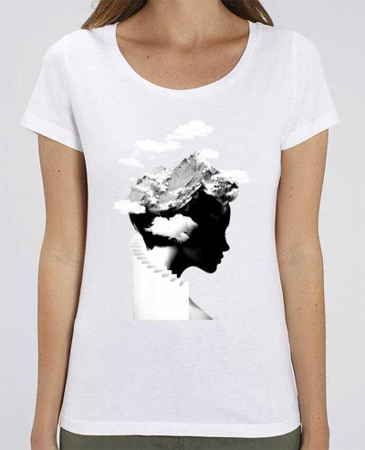 T-shirt Femme It's a cloudy day par robertfarkas