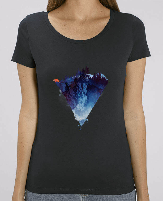 T-shirt Femme Near to the edge par robertfarkas