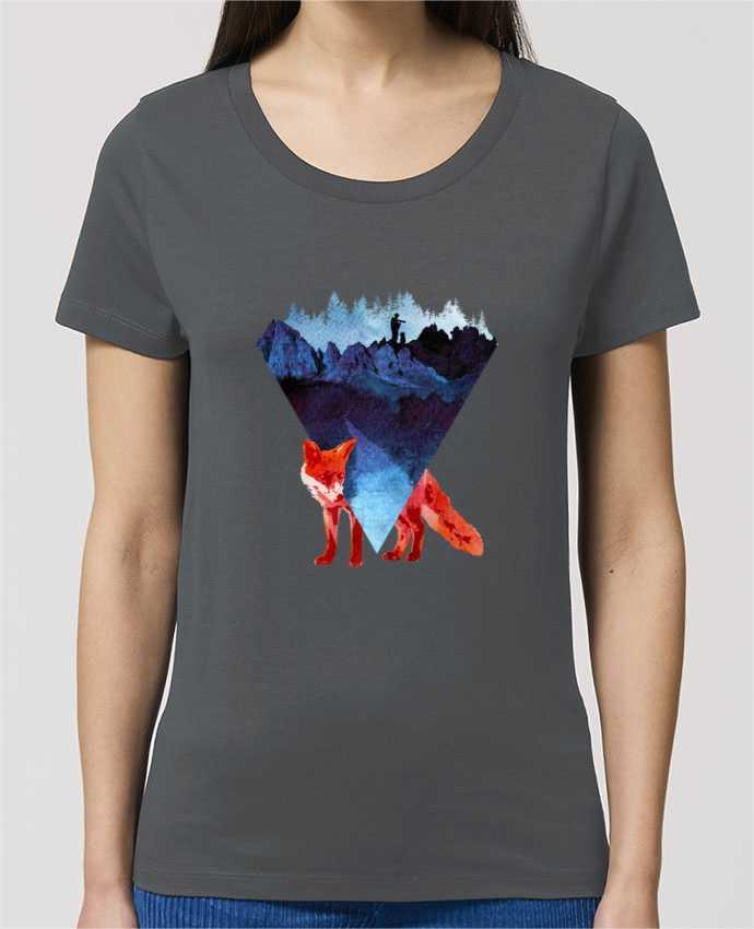 T-shirt Femme Risky road par robertfarkas