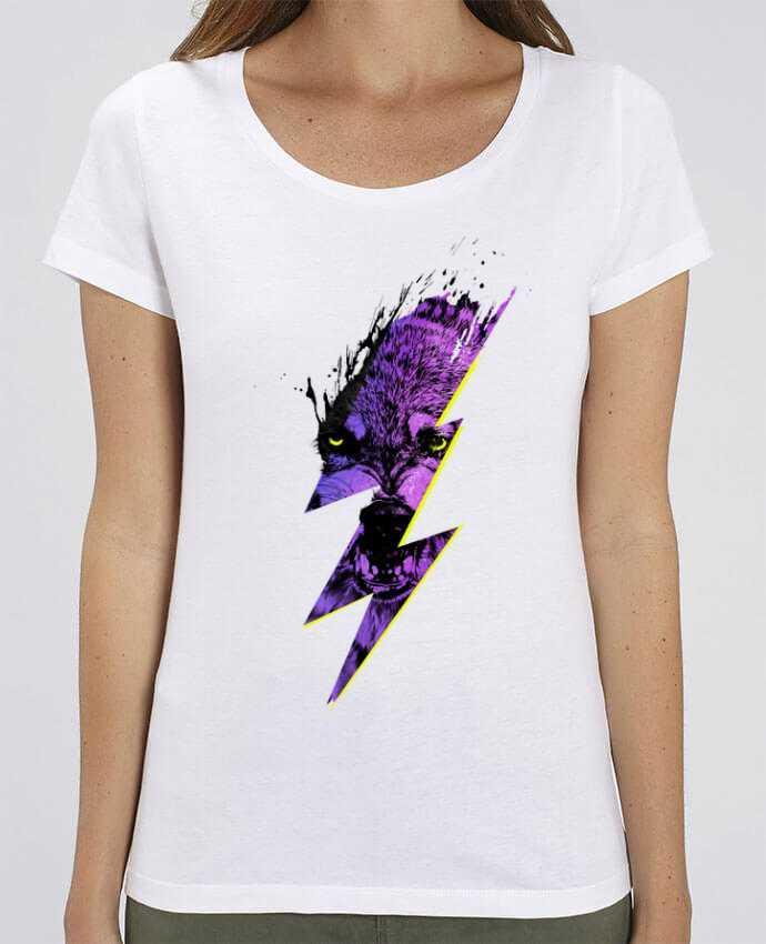 T-shirt Femme Thunderwolf par robertfarkas