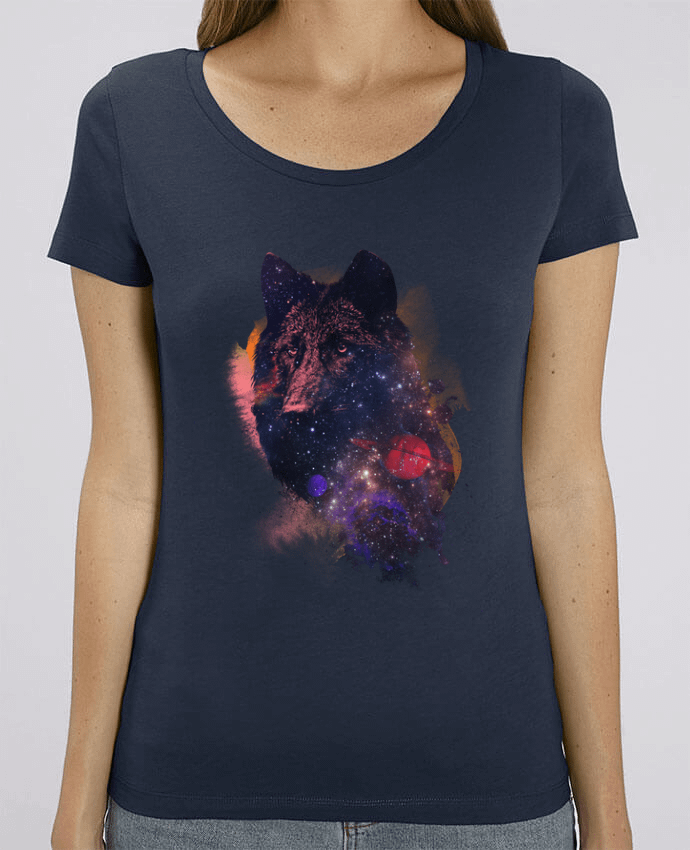 Essential women\'s t-shirt Stella Jazzer Universal wolf by robertfarkas