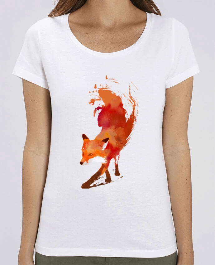 Essential women\'s t-shirt Stella Jazzer Vulpes vulpes by robertfarkas