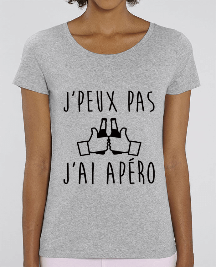 Essential women\'s t-shirt Stella Jazzer J'peux pas j'ai apéro by Benichan