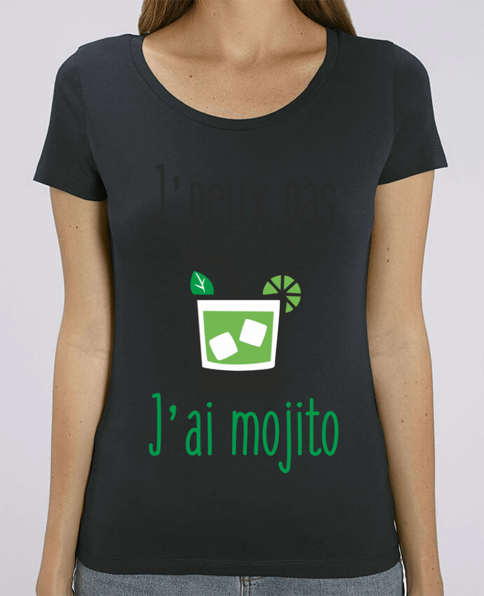 Essential women\'s t-shirt Stella Jazzer J'peux pas j'ai mojito by Benichan