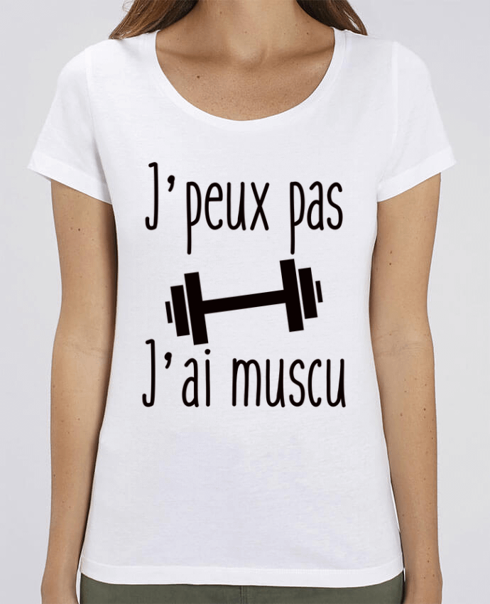 T-shirt Femme J'peux pas j'ai muscu par Benichan