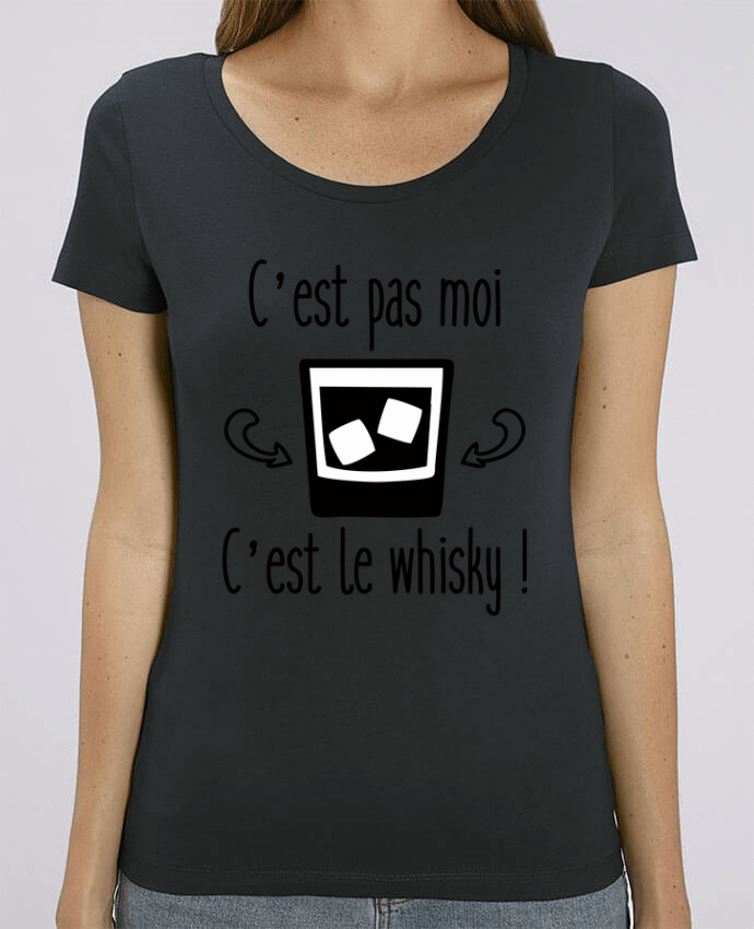 T-shirt Femme C'est pas moi c'est le whisky par Benichan