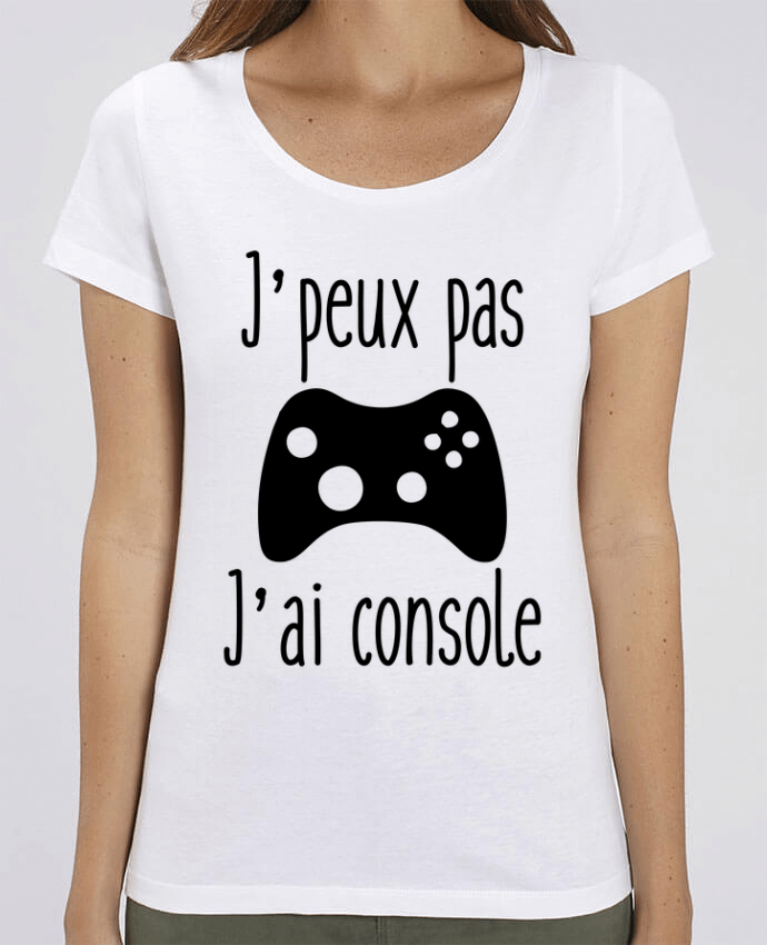 Essential women\'s t-shirt Stella Jazzer J'peux pas j'ai console by Benichan