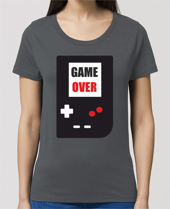 T-shirt Femme Game Over Console Game Boy par Benichan