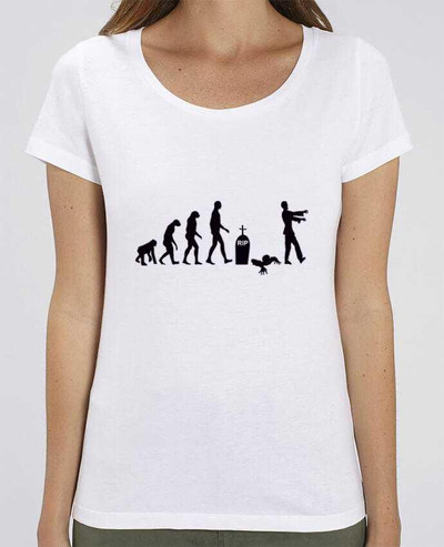 T-shirt Femme Zombie évolution par Benichan