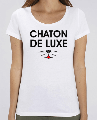 T-shirt Femme Chaton de luxe par tunetoo