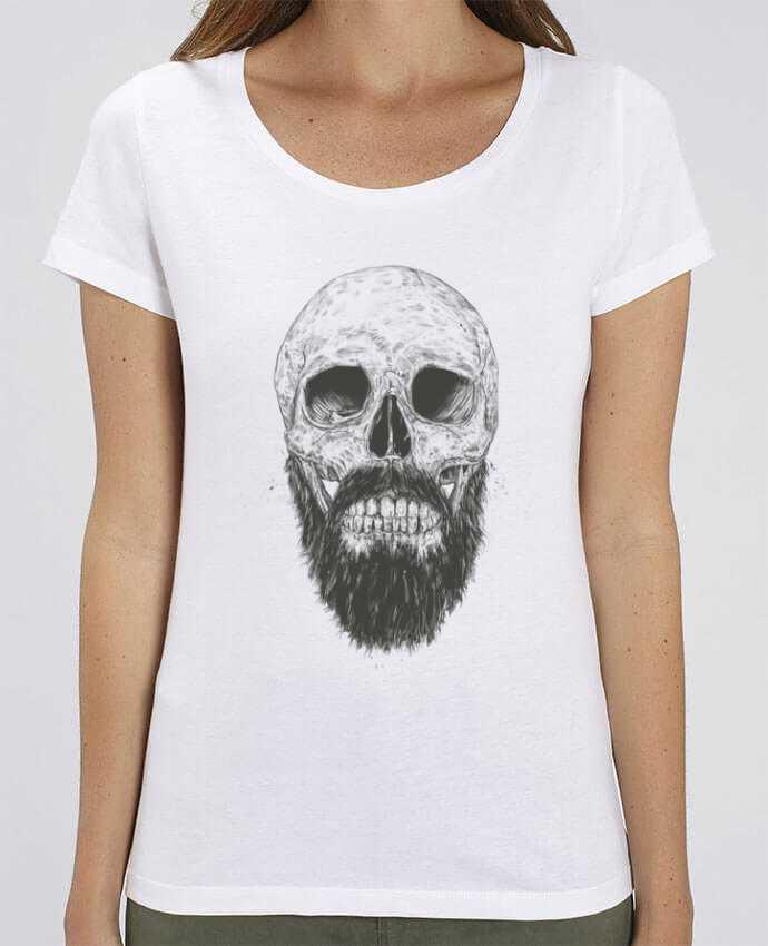 T-shirt Femme Beard is not dead par Balàzs Solti