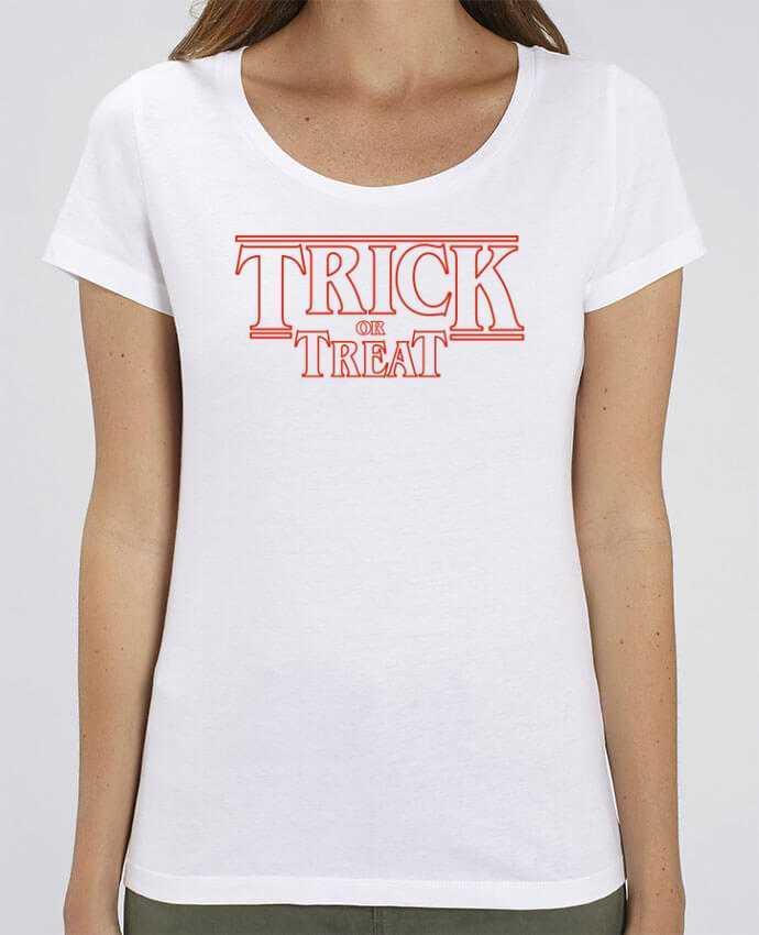 T-shirt Femme Trick or Treat par tunetoo