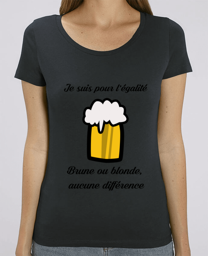 T-shirt Femme Je suis pour l'égalité par Kudice