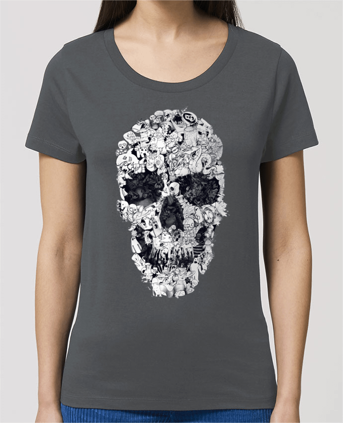 T-shirt Femme Doodle bw par ali_gulec