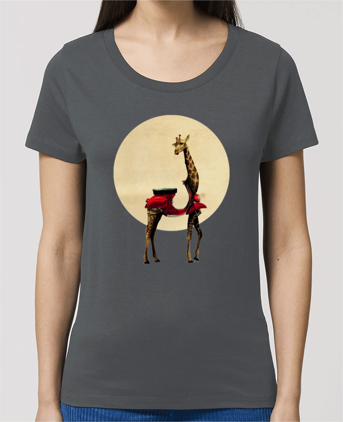 T-shirt Femme Giraffe par ali_gulec