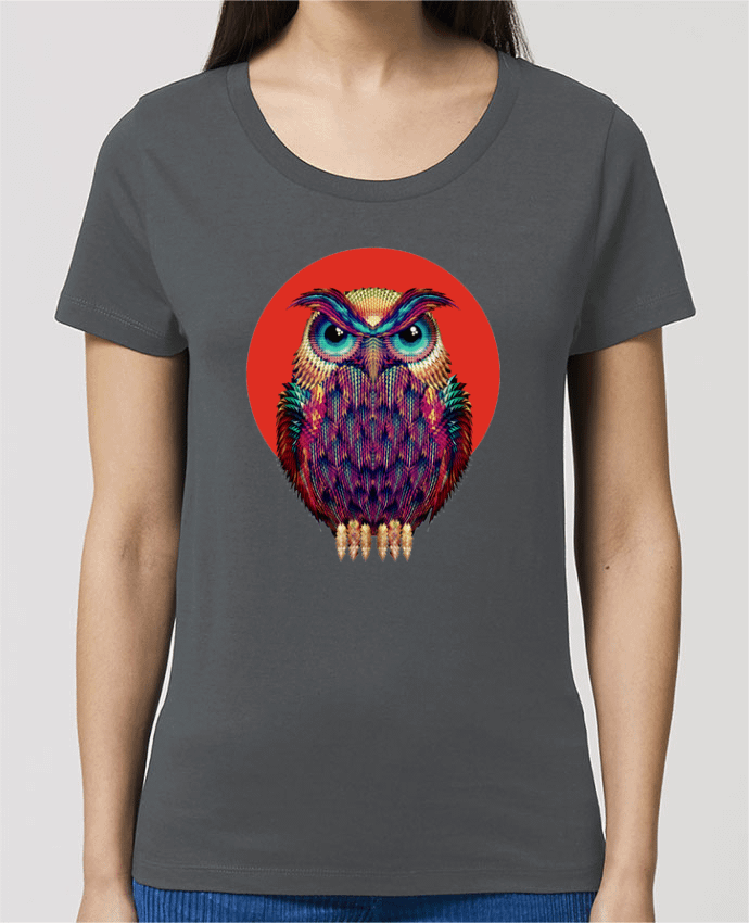 Essential women\'s t-shirt Stella Jazzer Owl by ali_gulec