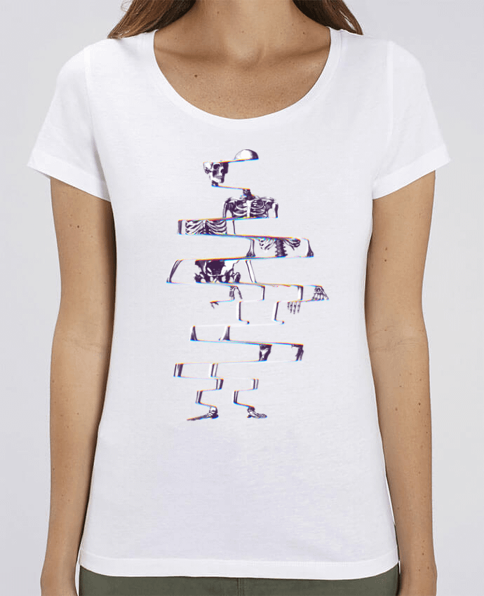 T-shirt Femme Skeleton par ali_gulec