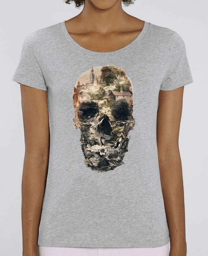 T-shirt Femme Skull town par ali_gulec