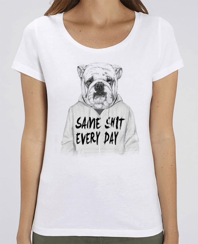 T-shirt Femme Same shit every day par Balàzs Solti