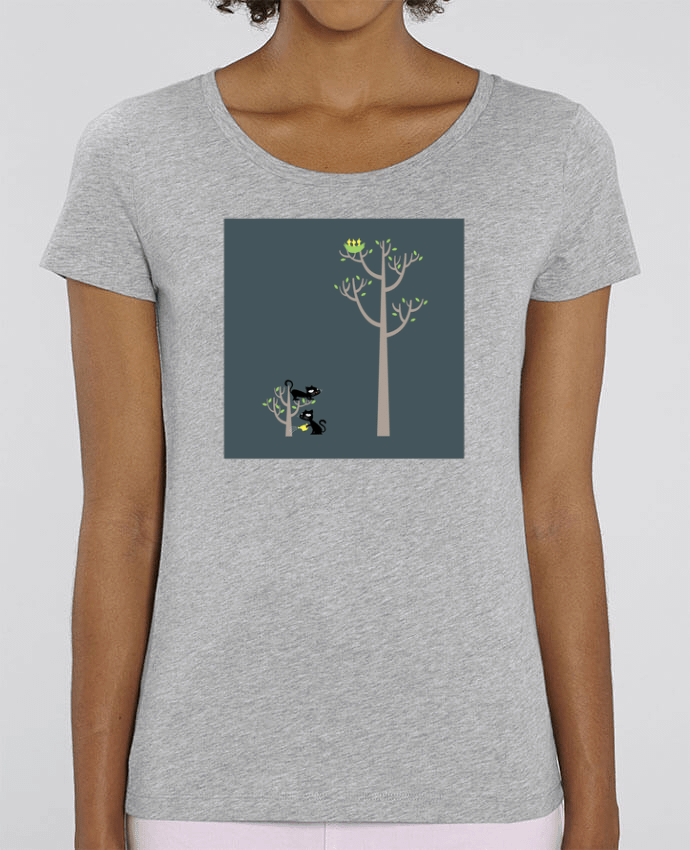Essential women\'s t-shirt Stella Jazzer Growing a plant for Lunch by flyingmouse365