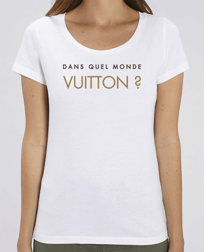 T-shirt Femme Dans quel monde Vuitton ? par tunetoo