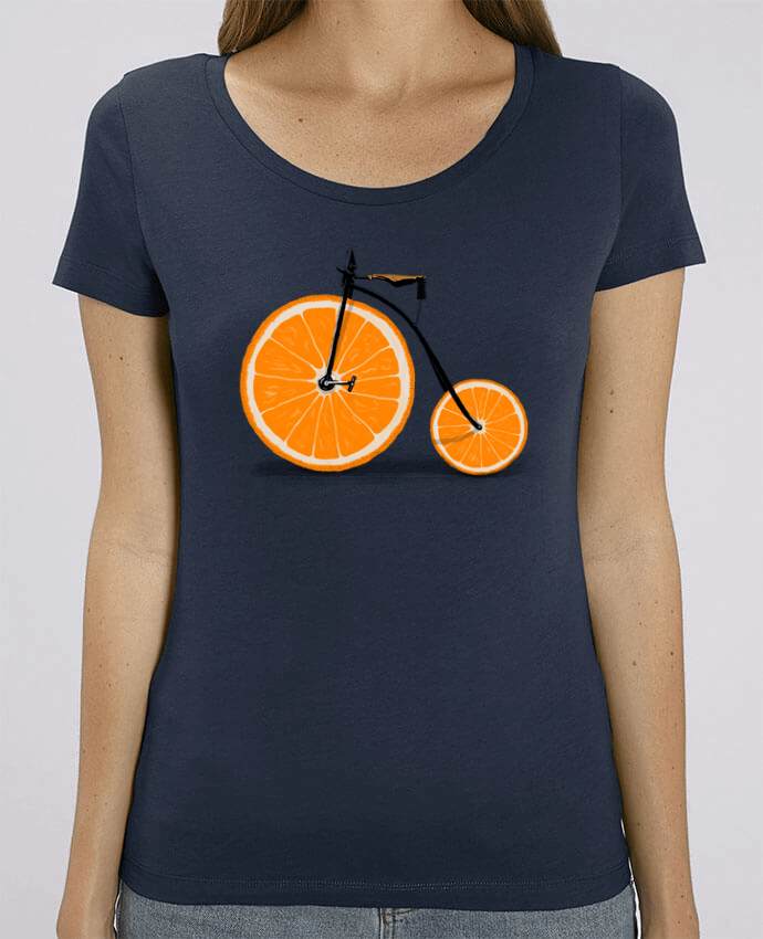 Essential women\'s t-shirt Stella Jazzer Vitamin by Florent Bodart