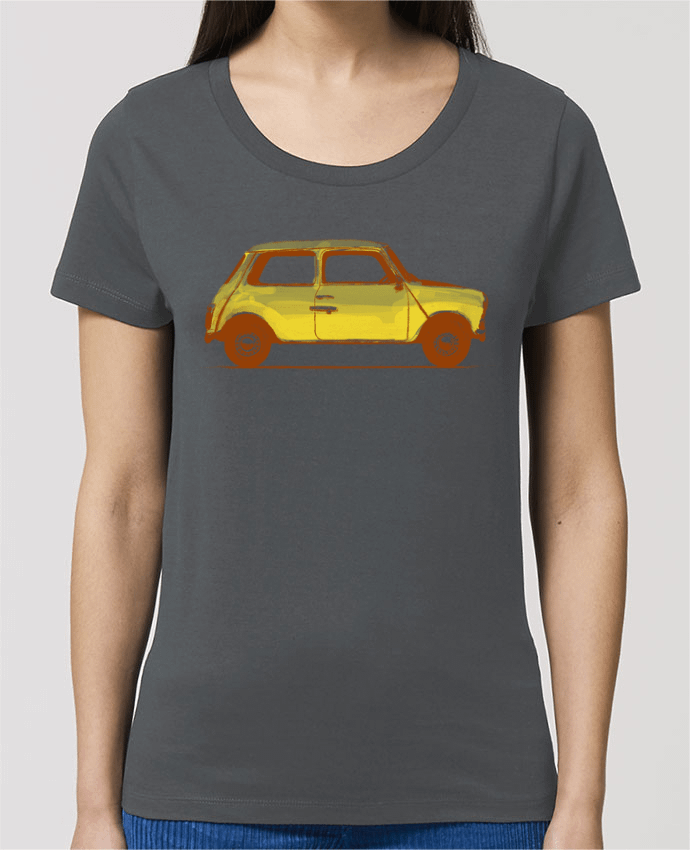 Essential women\'s t-shirt Stella Jazzer Yellow Van by Florent Bodart