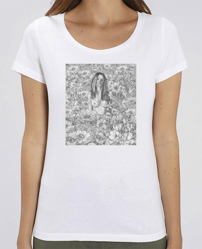 Essential women\'s t-shirt Stella Jazzer Enjoy the Silence by PedroTapa