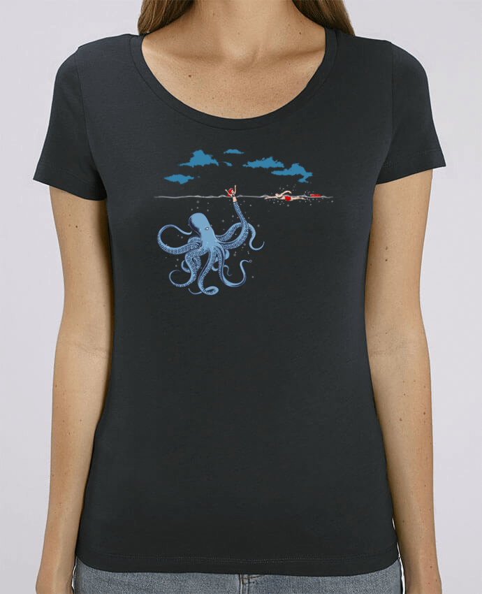 T-shirt Femme Octo Trap par flyingmouse365
