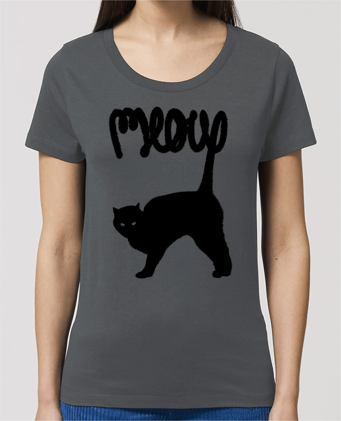 Camiseta Essential pora ella Stella Jazzer Meow por Florent Bodart