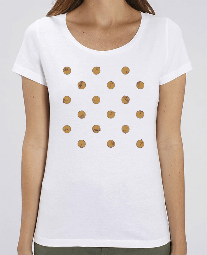 Essential women\'s t-shirt Stella Jazzer Polcats by Florent Bodart