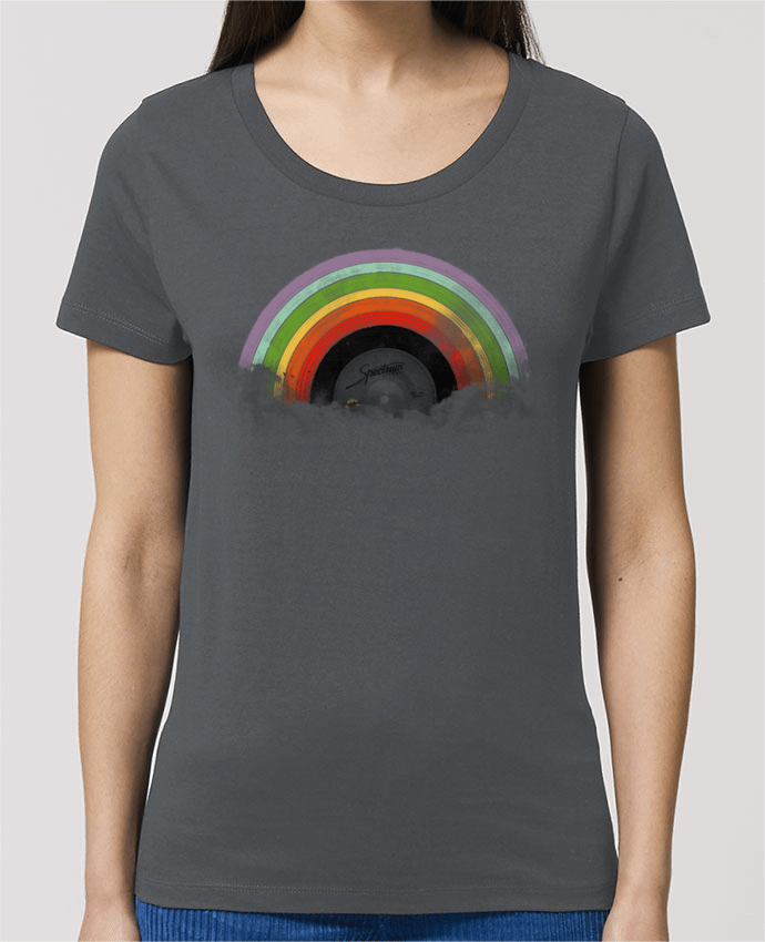 Camiseta Essential pora ella Stella Jazzer Rainbow Classics por Florent Bodart